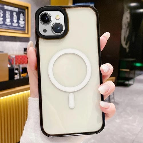 Funda para iPhone 15 Kingsteel Wolf Color Point Magsafe (Negro) - MOVILSTORE