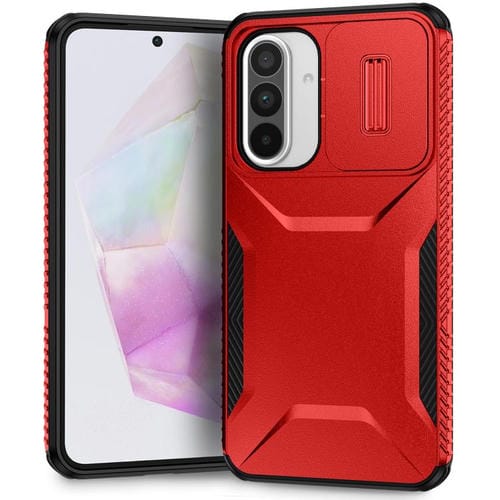 Funda Deslizante Samsung Galaxy A56 5G Protección Contra Caídas (Roja)