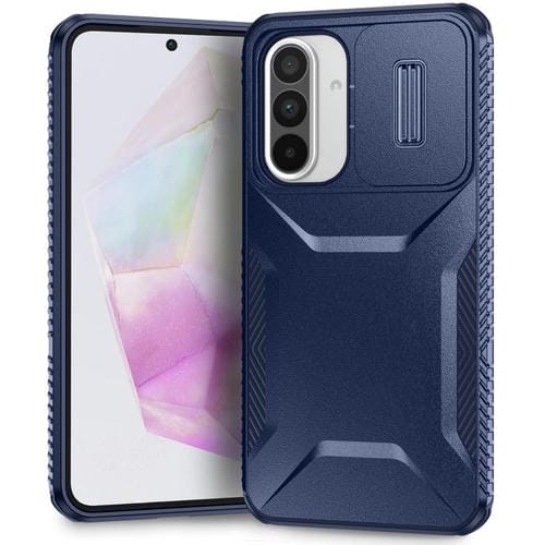 Funda Deslizante Samsung Galaxy A56 5G Protección Contra Caídas (Azul)