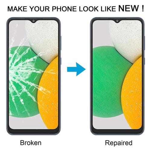 Lenti in vetro con adesivo OCA Samsung Galaxy A03 Core SM-A032F (Frontale) (10 pezzi)