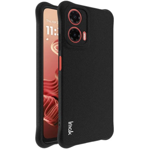 Funda TPU a Prueba de Golpes con Airbag para Motorola Moto G35 5G Imak (Negro)