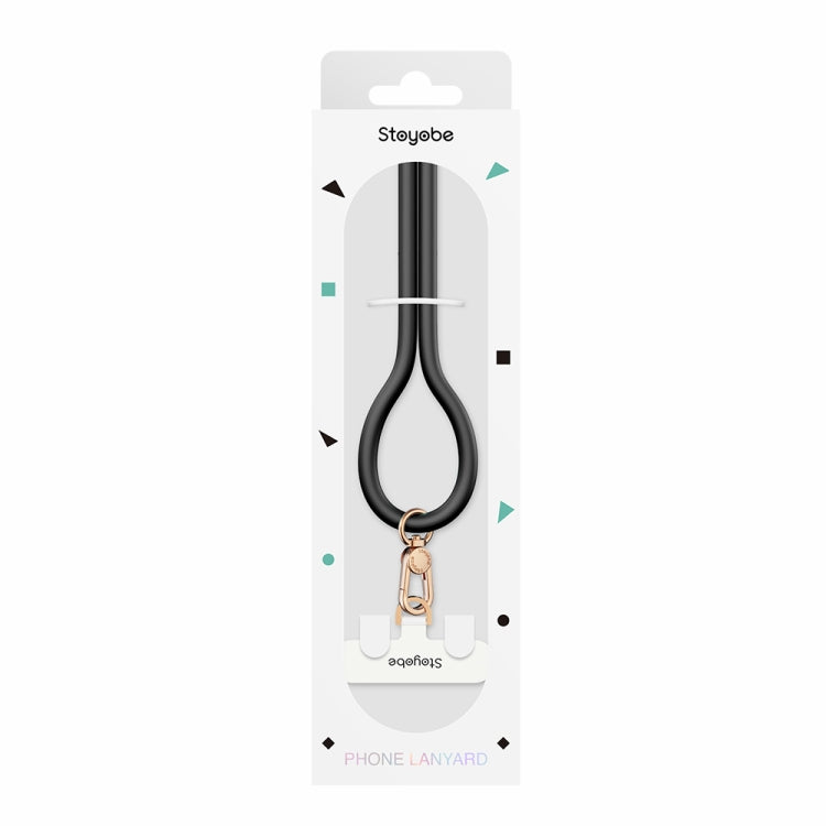 Cordón Universal de Silicona para Teléfono Dux Duics Pl-One (Negro)
