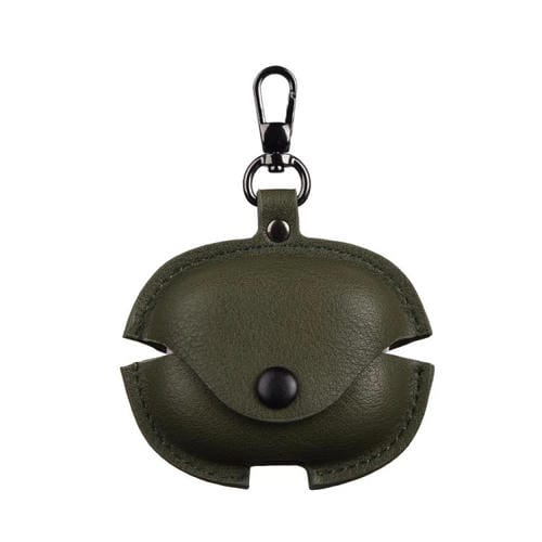 Funda Protectora de Cuero para Auriculares Redmi Buds 6 Pro Business con Gancho (Verde)