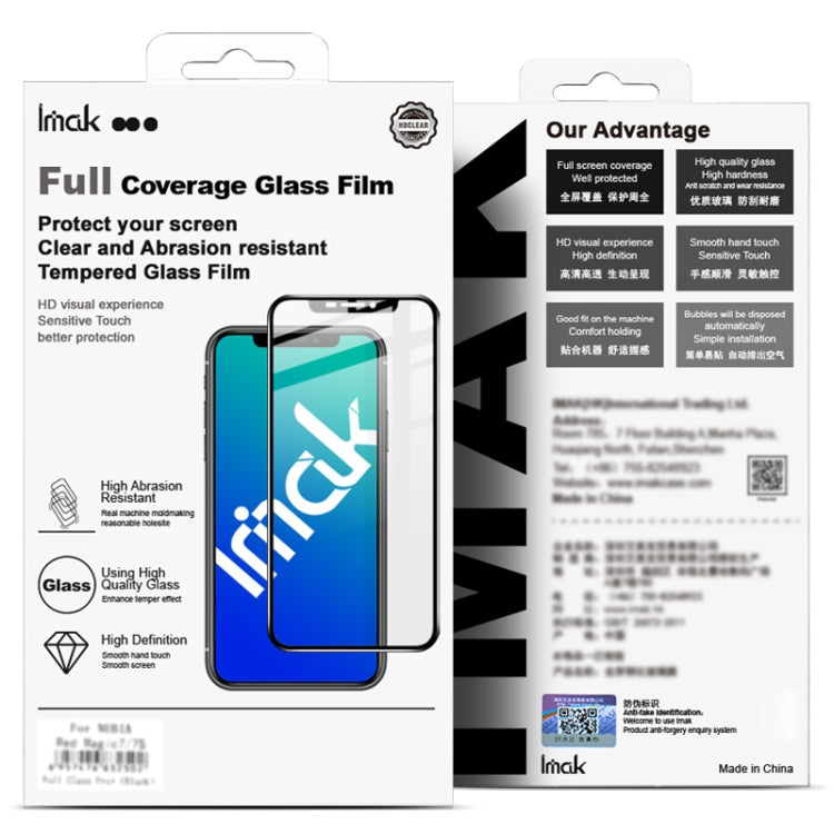 Película de Vidrio Templado de Pantalla Completa Curvada 3D Imak para Realme Gt7 Pro Racing