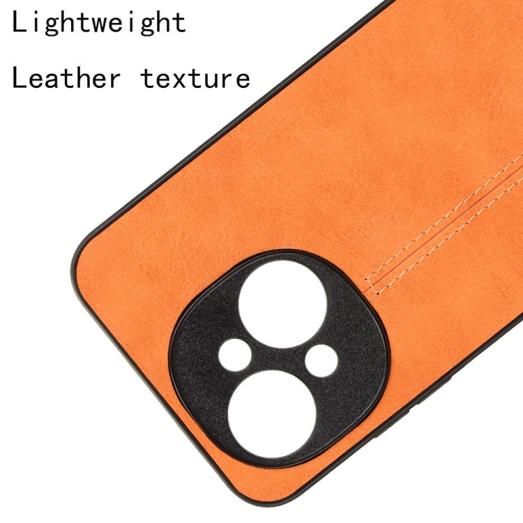 Funda para Teléfono Tecno Spark Go 1 con Patrón de Vaca (Naranja)