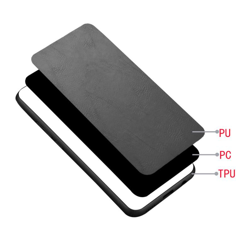 Funda para Teléfono Tecno Spark 30 4G Diseño de Vaca con Tarjeta de Costura (Negra)