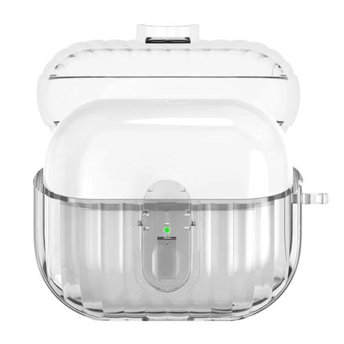 Estuche Protector para Auriculares Samsung Galaxy Buds3 con Cierre de Seguridad (Transparente)