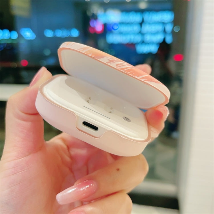Estuche TPU Esmerilado Smile Clouds para Auriculares Redmi Buds 4 (Rosa)