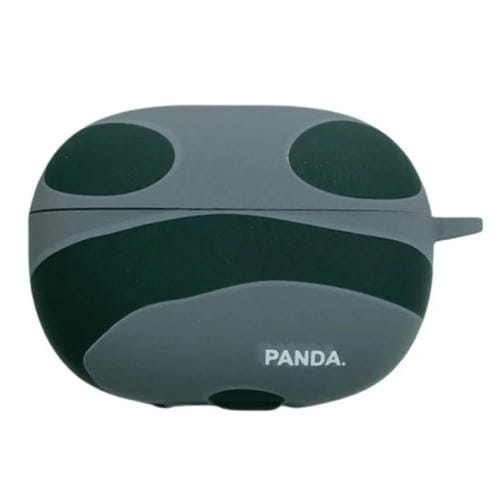 Estuche TPU Esmerilado con Diseño de Panda para Auriculares Redmi Buds 5 Pro (Negro y Gris)