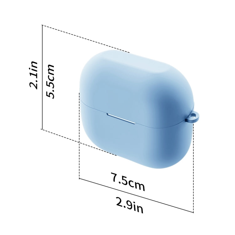 Funda Protectora Silicona para Auriculares Bluetooth Samsung Galaxy Buds 3/3 Pro (Azul Claro)