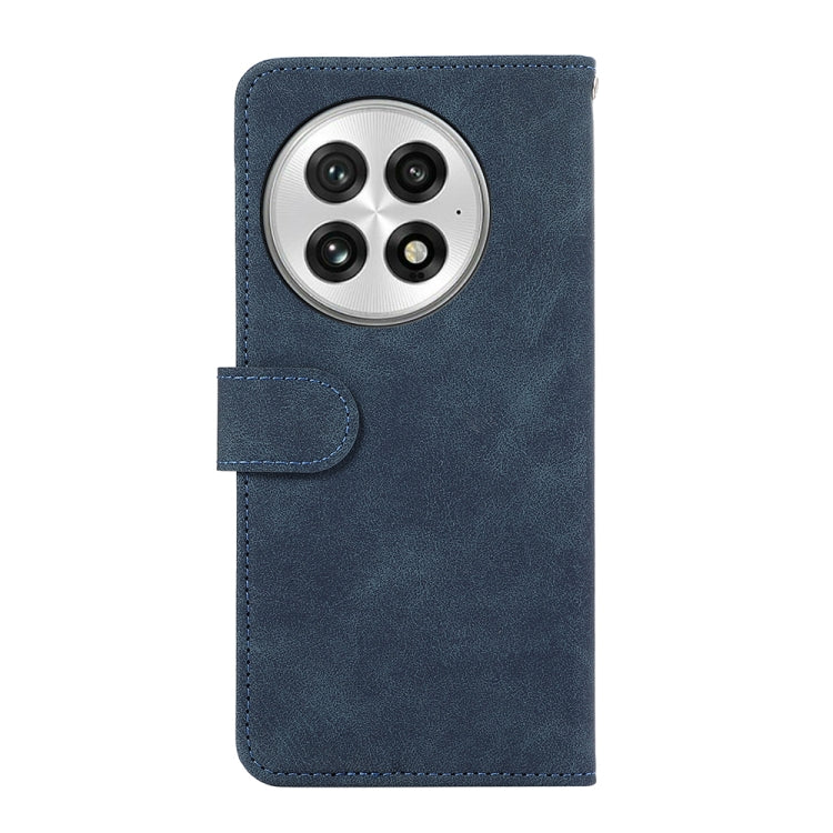 Funda de Cuero con Bloqueo de Color Abeel para OnePlus Nord 13 (Azul y Marrón)