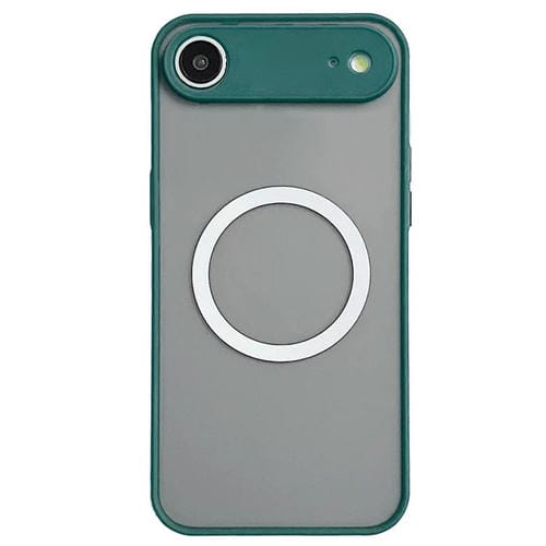 Funda MagSafe con diseño de ojo de halcón para iPhone 17 Air (verde oscuro)