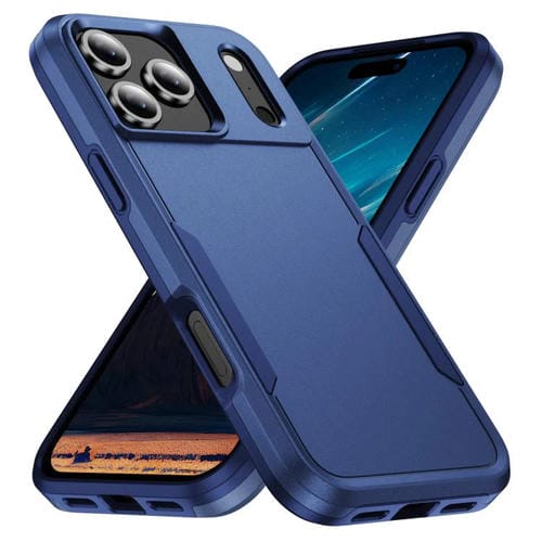 Funda Pioneer Armor de PC y TPU resistente para iPhone 17 Pro Max (azul)