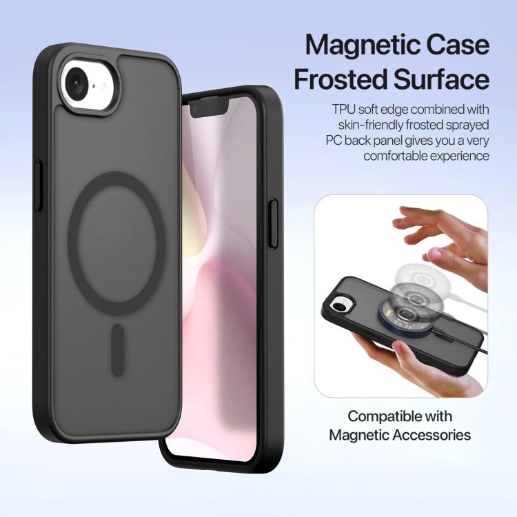 Funda para Teléfono Dux Ducis Lawa Series 2 En 1 para iPhone 16E con Cremallera Desmontable Magsafe y Cordón (Negro)