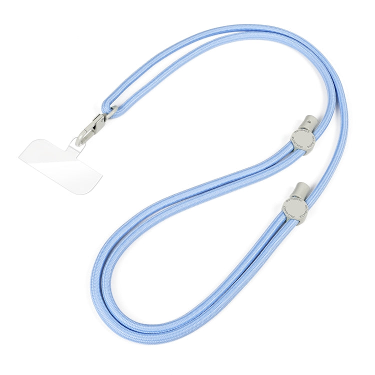 Correa para cuello Dux Ducis Plaz con correa cruzada antipérdida para teléfono (Azul Cielo)