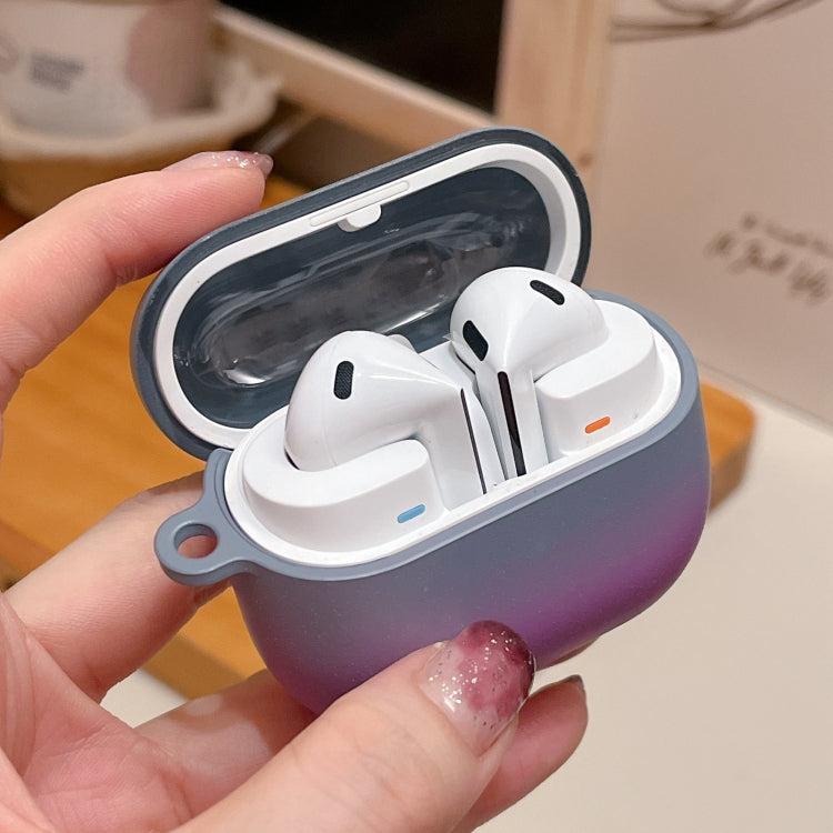 Funda Protectora para Auriculares Samsung Galaxy Buds3 y 3 Pro con Degradado Esmerilado (Rojo Degradado)