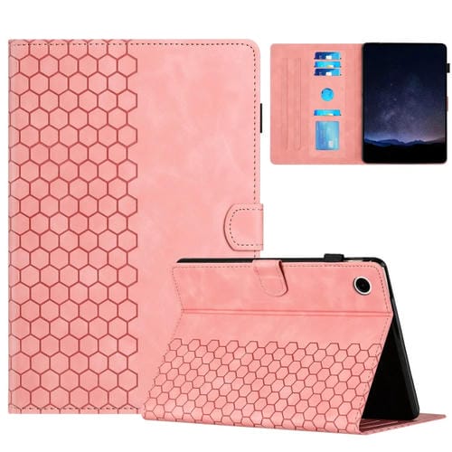Funda Para Tablet Samsung Galaxy Tab A8 10.5 (2021) X205 Relieve Panal (Rosa)