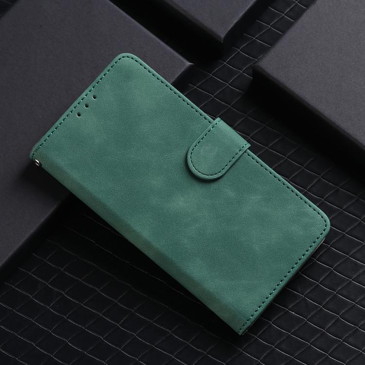 Funda de Cuero con Tapa Magnética para iPhone 16E (Verde)
