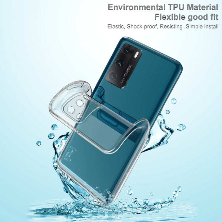 Funda protectora de TPU transparente superdelgada a prueba de golpes para Samsung Galaxy A17 5G imak UX-5 Series (transparente)