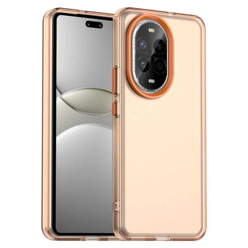 Funda híbrida TPU para Huawei Nova 13 Pro a prueba de golpes (Naranja)