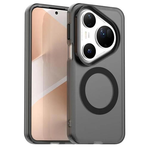 Funda híbrida de TPU y PC con Magsafe Candy para Huawei Pura 80 Ultra (negra)