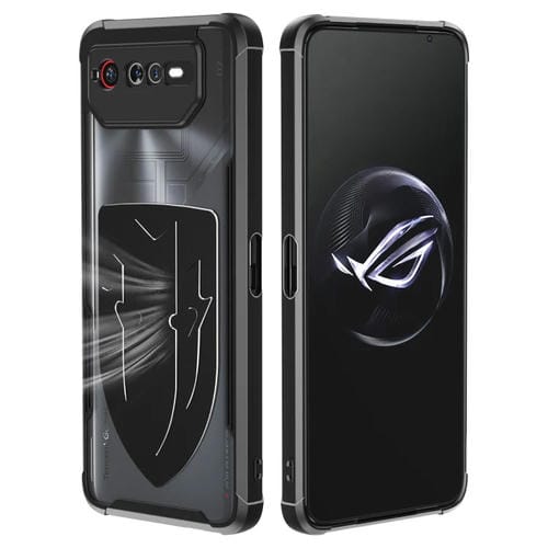 Estuche para Teléfono 3 En 1 con Refrigeración para Asus Rog Phone 7/6 (Negro)