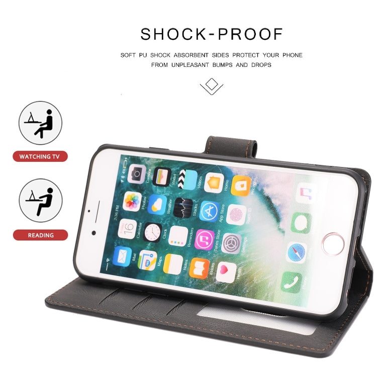 Funda Piel de Becerro con Textura de Piel de Fantasía para iPhone 16E (Negra)