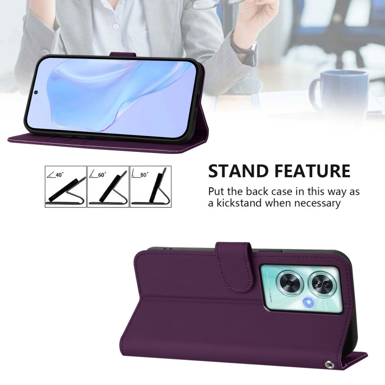 Funda de Piel Sintética con Cordón OnePlus Nord N30 Se 5G (Violeta)