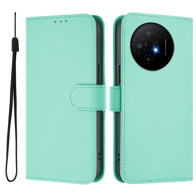 Funda de Piel Sintética para TCL 50 Xl con Cordón (Verde Menta)