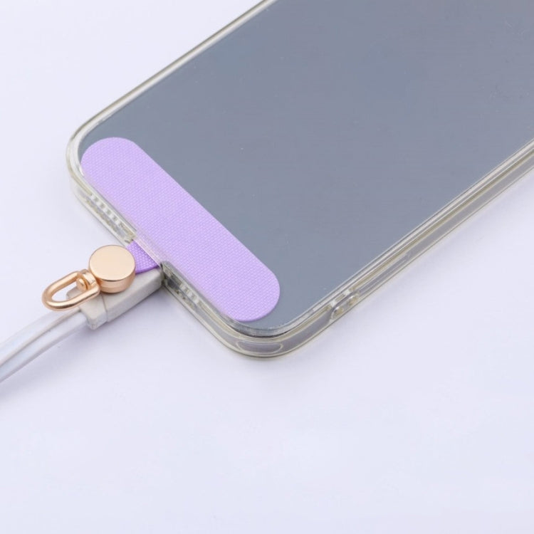 Junta de Fijación para Cordón de Teléfono Móvil con Rotación 360 Grados (Rosa)