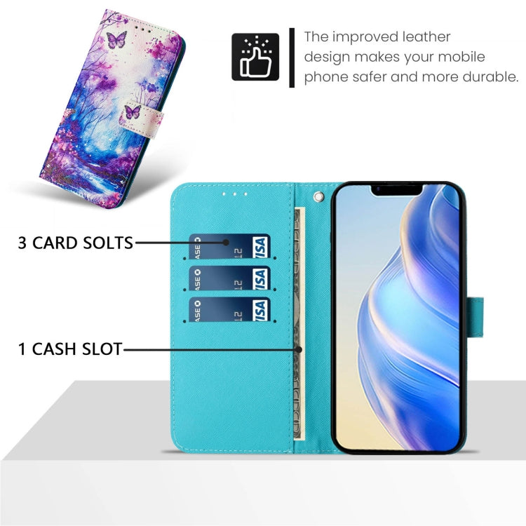 Funda de Cuero para iPhone 16E Diseño de Dibujos Artísticos (Dreamland)