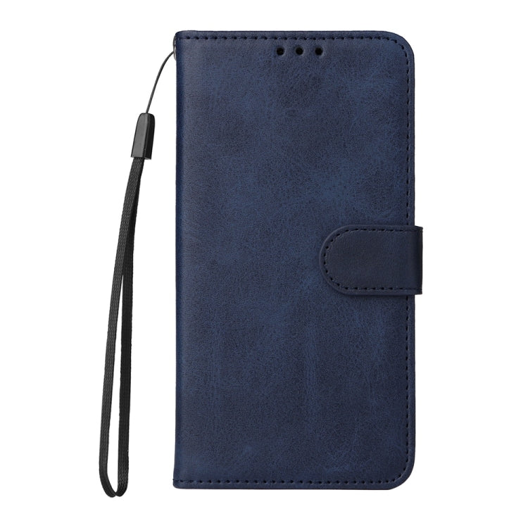 Funda Piel Sintética con Tapa para Tecno Spark 30C (Azul)
