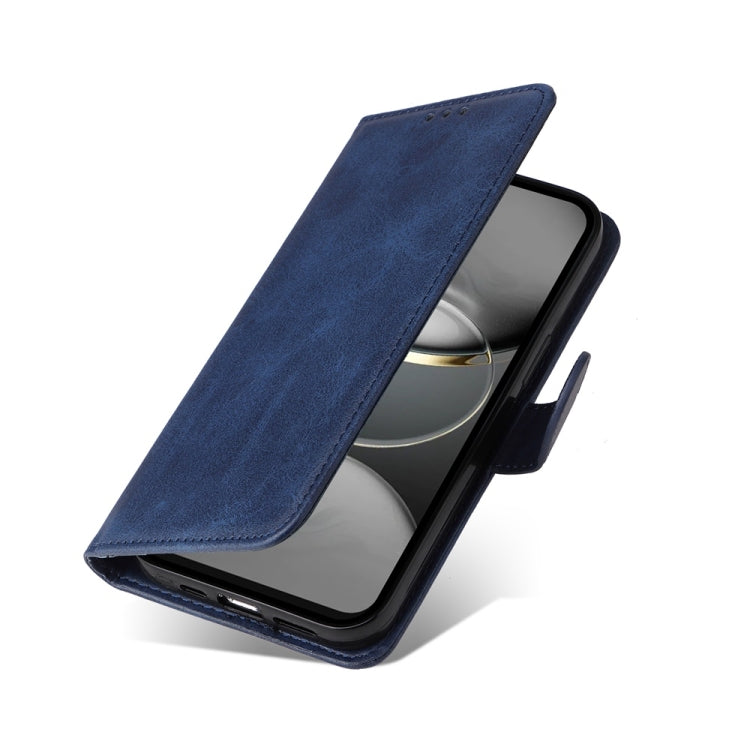 Funda Piel Sintética con Tapa para Tecno Spark 30C (Azul)