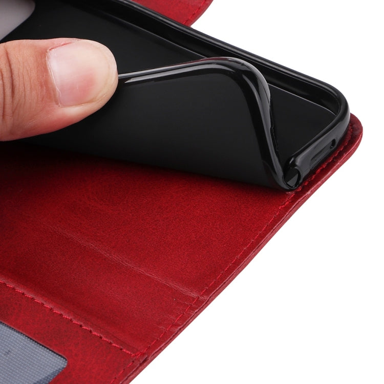 Funda Piel Sintética con Tapa para Tecno Spark 30 5G Pova 6 Neo 5G (Rojo)