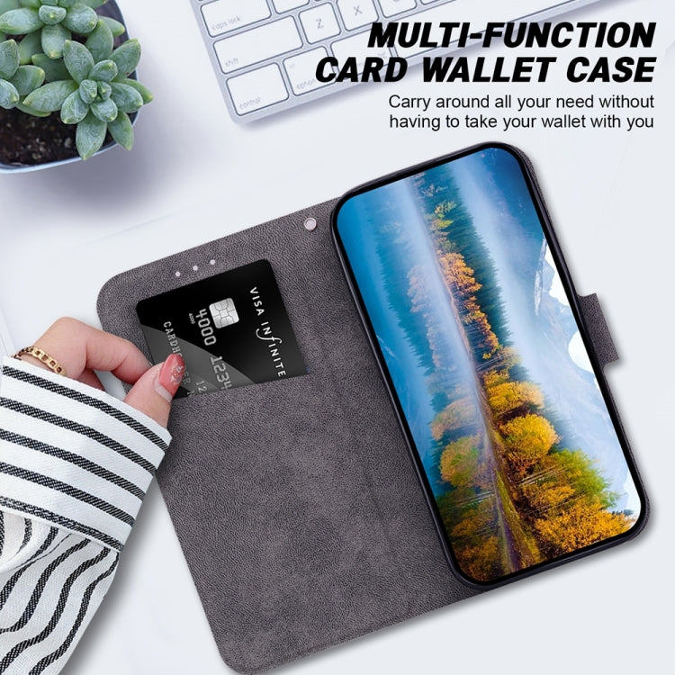 Funda de Cuero con Hebilla Magnética Ultrafina para OnePlus Nord Ce4 (Azul)