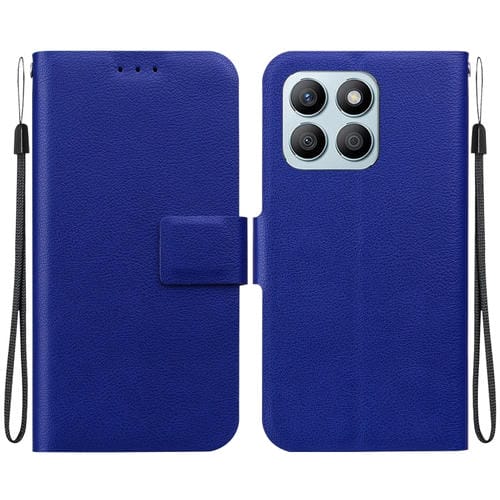 Funda de Cuero Ultrafina con Hebilla Magnética para Honor X8B (Azul)