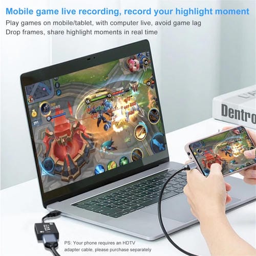 Tarjeta de Captura de Vídeo HDTV USB con Cable