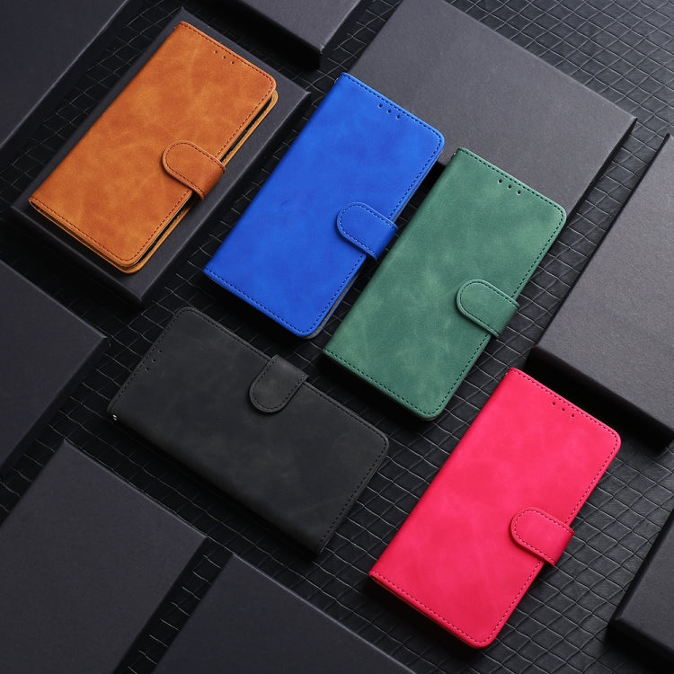 Funda de Cuero para OnePlus 13 con Tapa Magnética y Tacto Agradable (Azul)