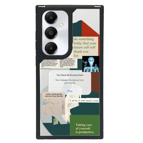 Funda para Teléfono Samsung Galaxy A25 5G Diseño Artístico Creativo Cobertura Total (Etiquetas con Citas B)