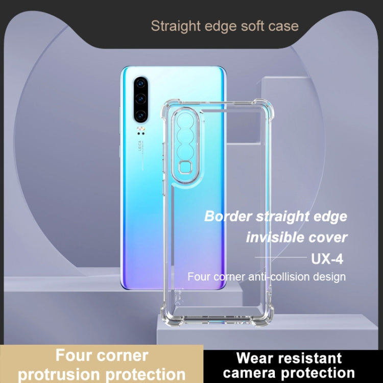 Funda Transparente Imak Ux-4 Series para Huawei P30 a Prueba de Golpes con Cuatro Esquinas
