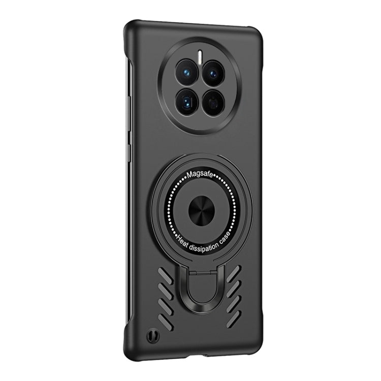 Funda para Teléfono Huawei Mate 50 Ice Sense Series con Soporte Magsafe y Refrigeración de Grafeno (Negra)