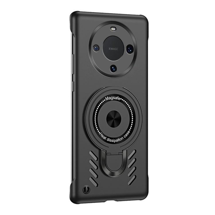 Funda para Teléfono Huawei Mate 60 Ice Sense Series con Soporte Magsafe y Refrigeración de Grafeno (Negra)