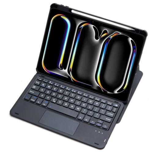 Funda con Teclado Bluetooth iPad Pro 11 2024 L13-A Rotación 360 (Negro)