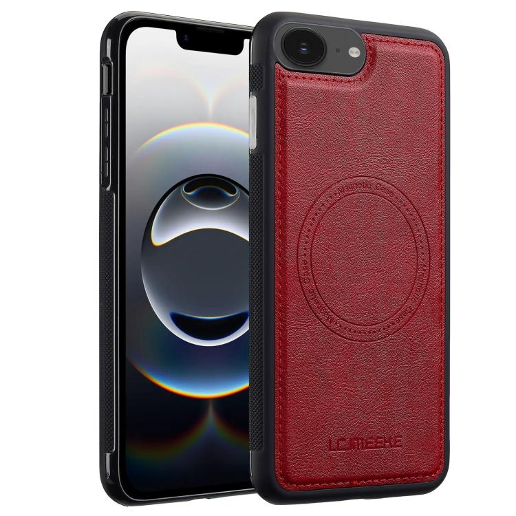 Funda para iPhone 16E Lc.Imeeke Magsafe (Roja)