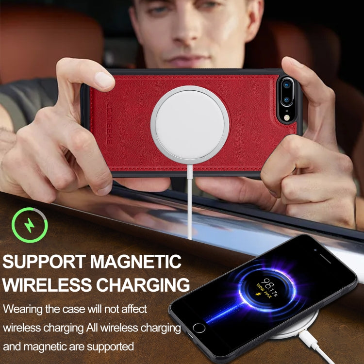 Funda para iPhone 16E Lc.Imeeke Magsafe (Roja)