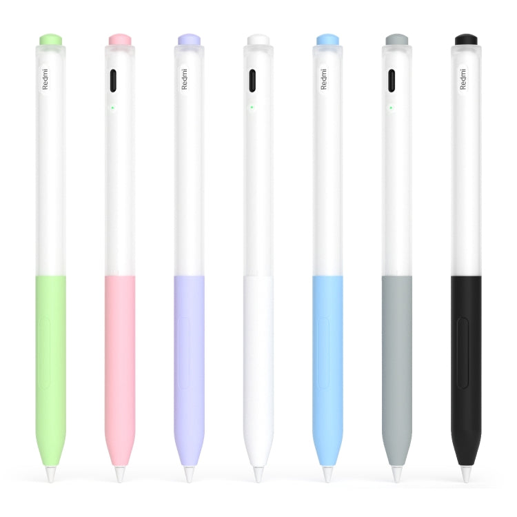 Funda Protectora Silicona Transparente para Lápiz Óptico Redmi Smart Pen 2 Unidades (Blanca)