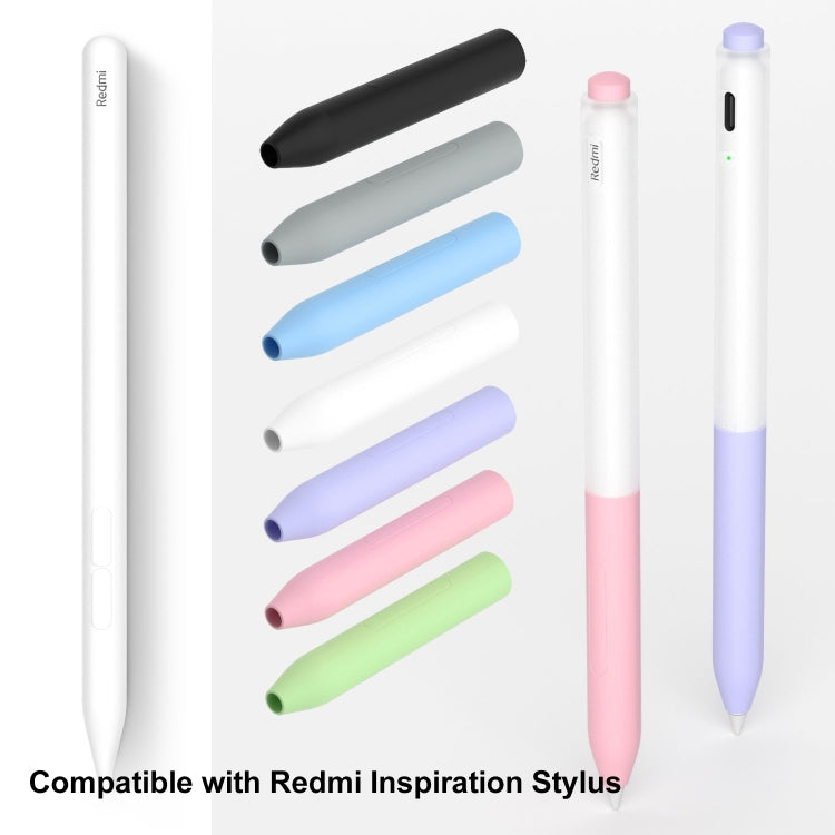 Funda Protectora Silicona Transparente para Lápiz Óptico Redmi Smart Pen 2 Unidades (Blanca)