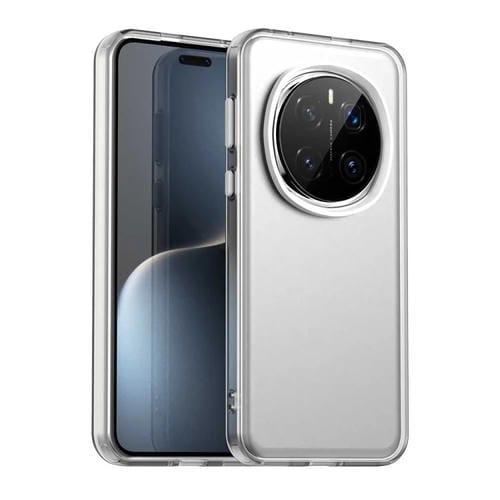 Funda híbrida TPU a prueba de golpes para Honor Magic7 Pro Candy PC (Blanca)