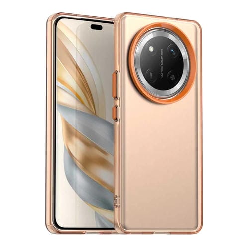Funda híbrida TPU para Honor X60 Pro a prueba de golpes Candy PC (Naranja)