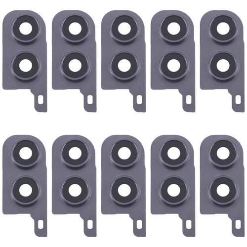 Tampa da Lente da Câmara Traseira Samsung Galaxy Z Flip5 (SM-F731B) (10 Peças) (Preta)